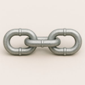 Цепь круглозвенная с буртиком Б2-8х32 в наличии в Иваново