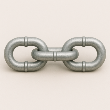 Цепь круглозвенная с буртиком Б2-2,5х14 в наличии в Иваново