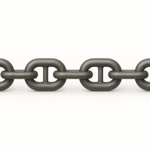 Цепь круглозвенная с распорками А2-2,5-16х64 в наличии в Иваново