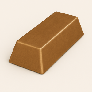 Чушка бронзовая БрА10Ж3р ГОСТ 614-97 в наличии в Иваново