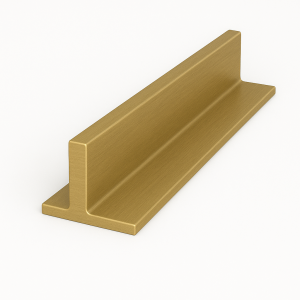 Латунный профиль Т-образный 30 мм Л63 в наличии в Иваново