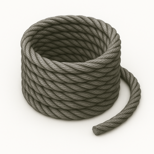 Канат тройной свивки ЛК-Р 14,5 мм ГОСТ 3089-80 в наличии в Иваново