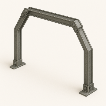 Трапециевидная податливая крепь 4 стойки КМП-Т4 СВП-27 в наличии в Иваново