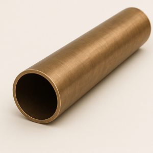 Бронзовая труба прессованная 115 мм БрАЖМц10-3-1.5 ГОСТ 1208-2014 в наличии в Иваново