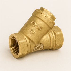 Латунный фильтр сетчатый резьбовой ДУ 15 РУ 20 ГОСТ 15527-2004 в наличии в Иваново