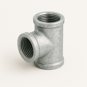 Тройник оцинкованный приварной ДУ 25 в наличии в Иваново