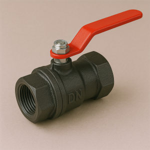 Чугунный кран шаровой проходной муфтовый ДУ 25 РУ 16 ГОСТ 9702-87 в наличии в Иваново