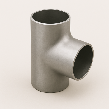 Тройник нержавеющий равнопроходной 76х6 мм 12Х18Н10Т в наличии в Иваново