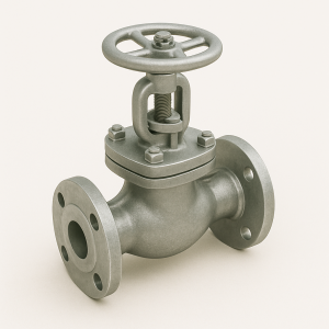 Стальной клапан запорный сальниковый фланцевый ДУ 200 РУ 16 ГОСТ 9697-87 в наличии в Иваново