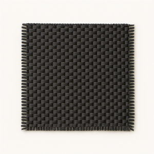 Углеродная ткань 320 г/м2 twill/саржа 1 м в наличии в Иваново